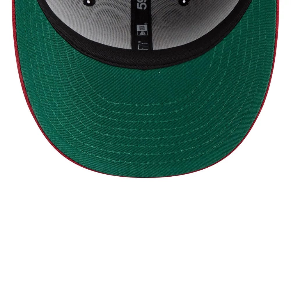 Pictured is this MLB Team Cards New York Yankees 59FIFTY Fitted cap in black. 2