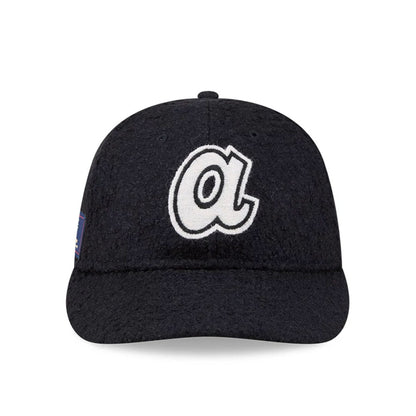 Pictured is this MLB X Moon Atlanta Braves Retro Crown 9FIFTY cap in navy. 3