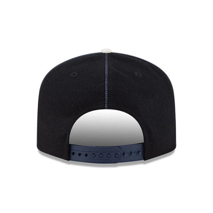 Pictured is this MLB Felt Logo Boston Red Sox 19TWENTY cap in navy. 7