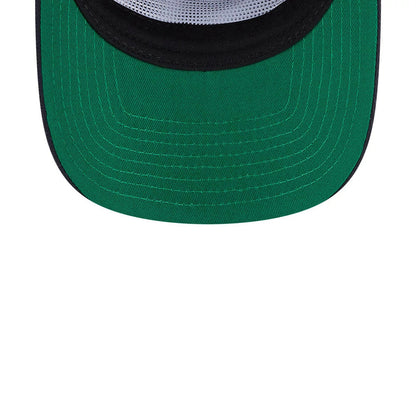 Pictured is this MLB Felt Logo Boston Red Sox 19TWENTY cap in navy. 2