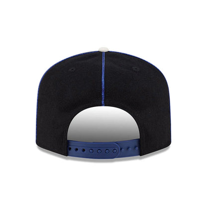 Pictured is this MLB Felt Logo LA Dodgers 19TWENTY cap in dark blue. 7