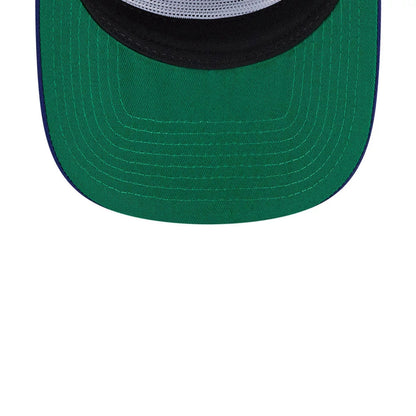 Pictured is this MLB Felt Logo LA Dodgers 19TWENTY cap in dark blue. 2