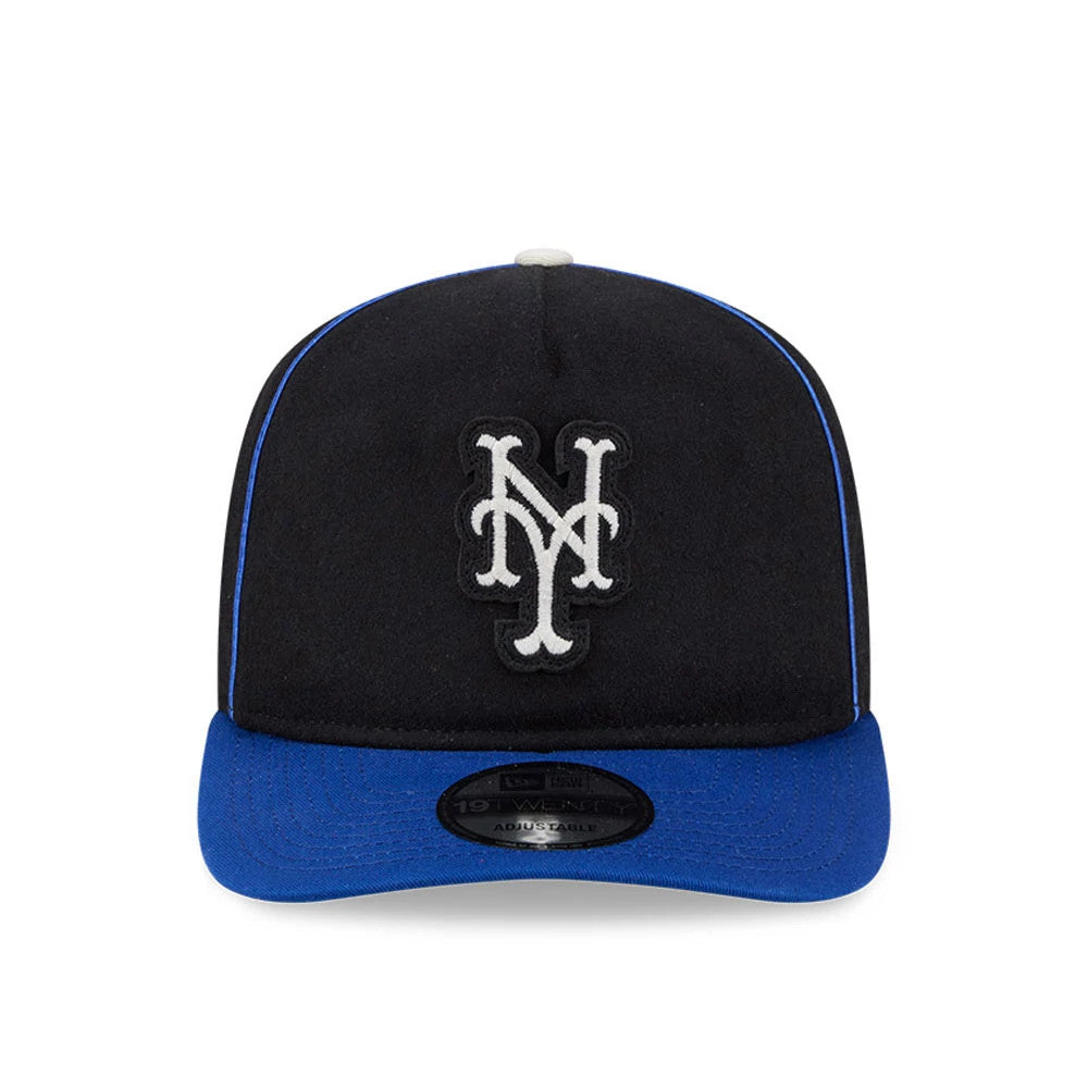 Pictured is this MLB Felt Logo New York Mets 19TWENTY cap in blue. 3