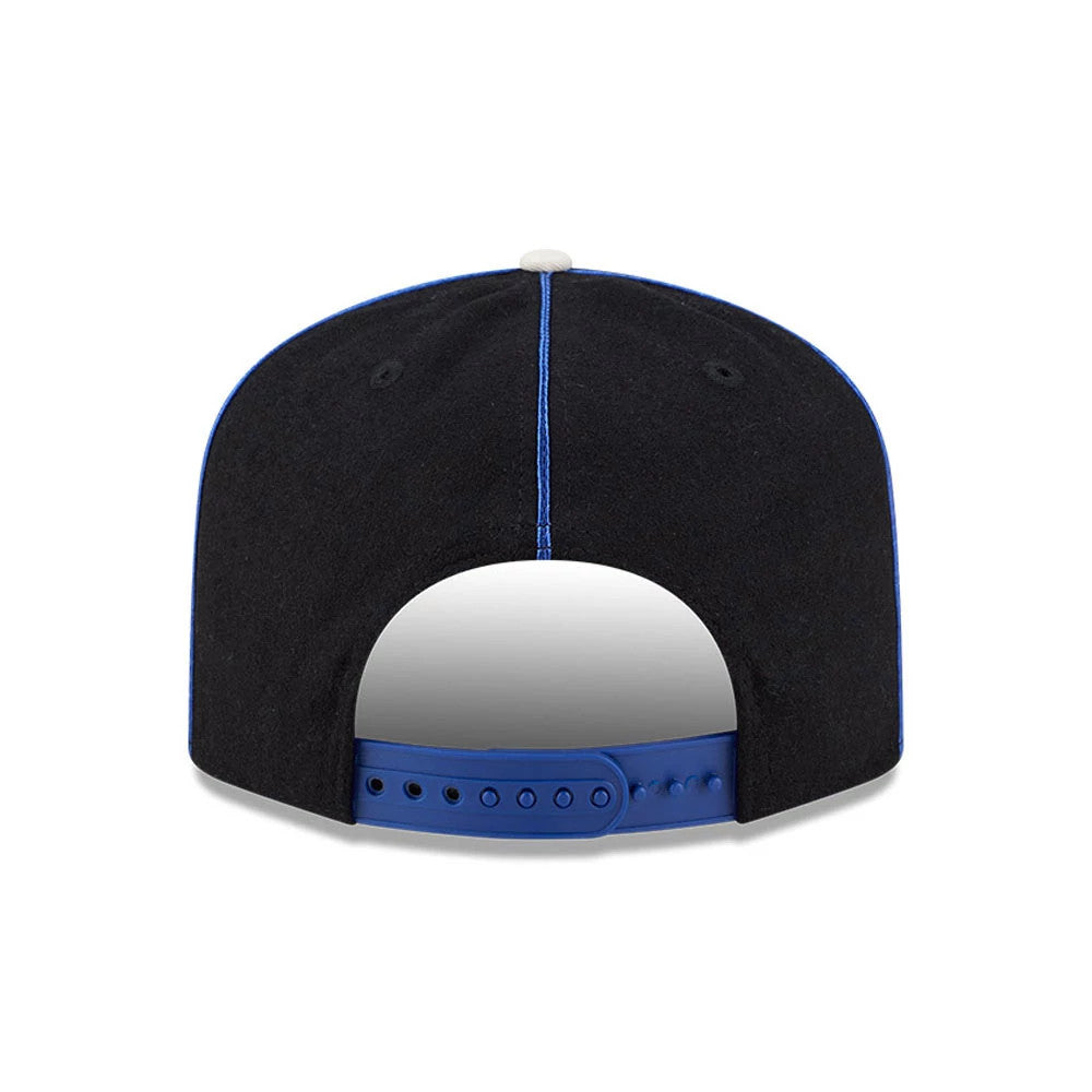 Pictured is this MLB Felt Logo New York Mets 19TWENTY cap in blue. 7