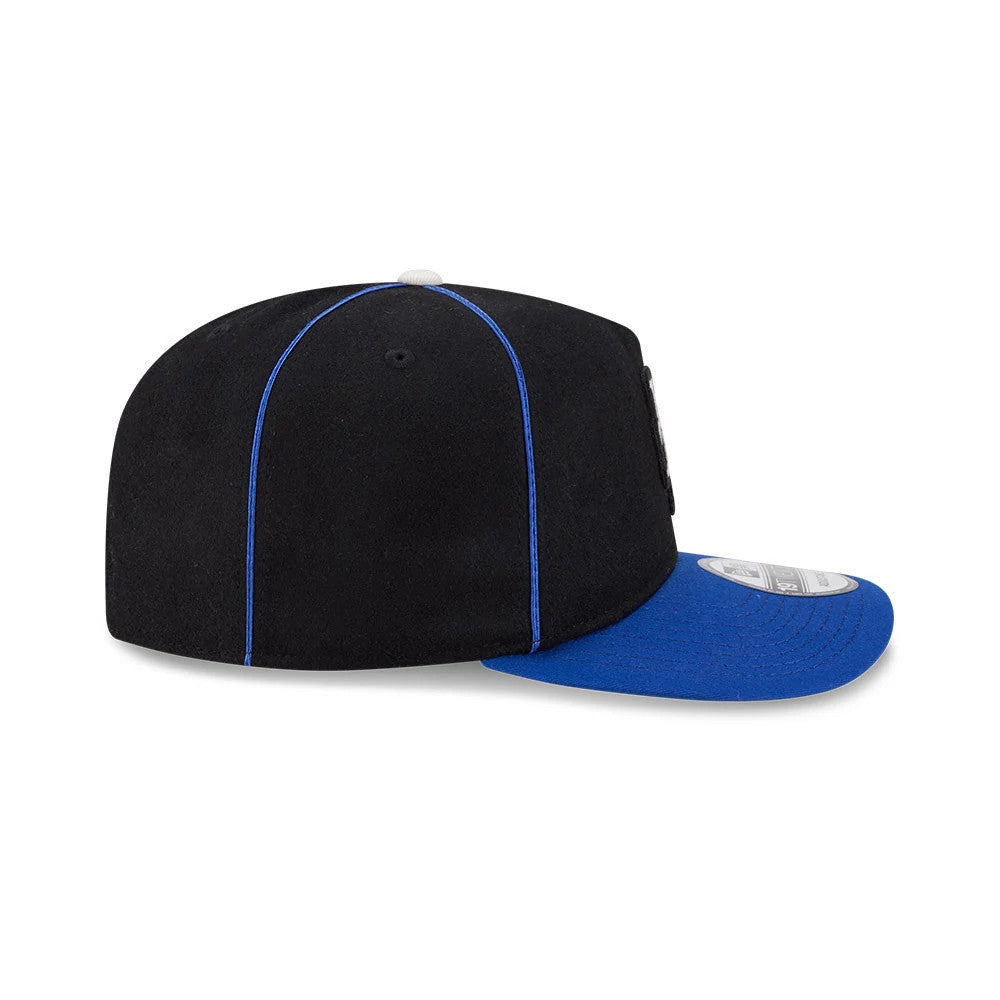 Pictured is this MLB Felt Logo New York Mets 19TWENTY cap in blue. 6