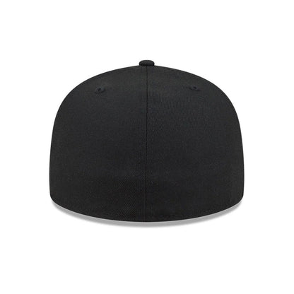 Pictured is this Netflix Squid Game Mask 59FIFTY Fitted cap in black. 7