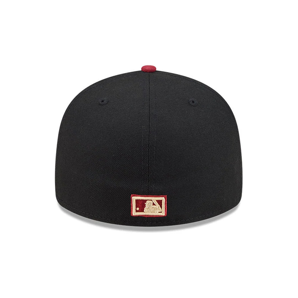 Pictured is this MLB Team Cards Athletics 59FIFTY Fitted cap in black. 5