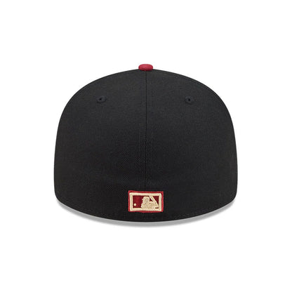 Pictured is this MLB Team Cards Athletics 59FIFTY Fitted cap in black. 5