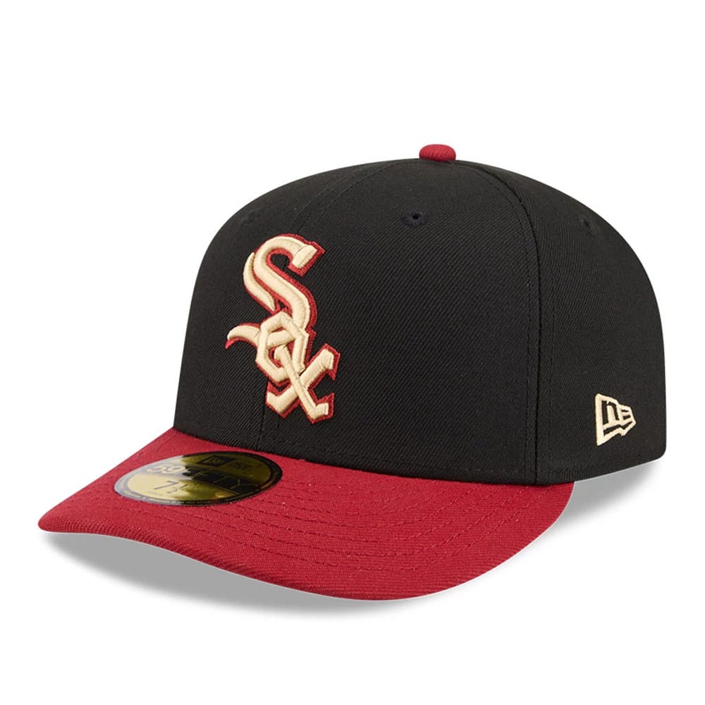 Pictured is this MLB Team Cards Chicago White Sox 59FIFTY Fitted cap in black. 4