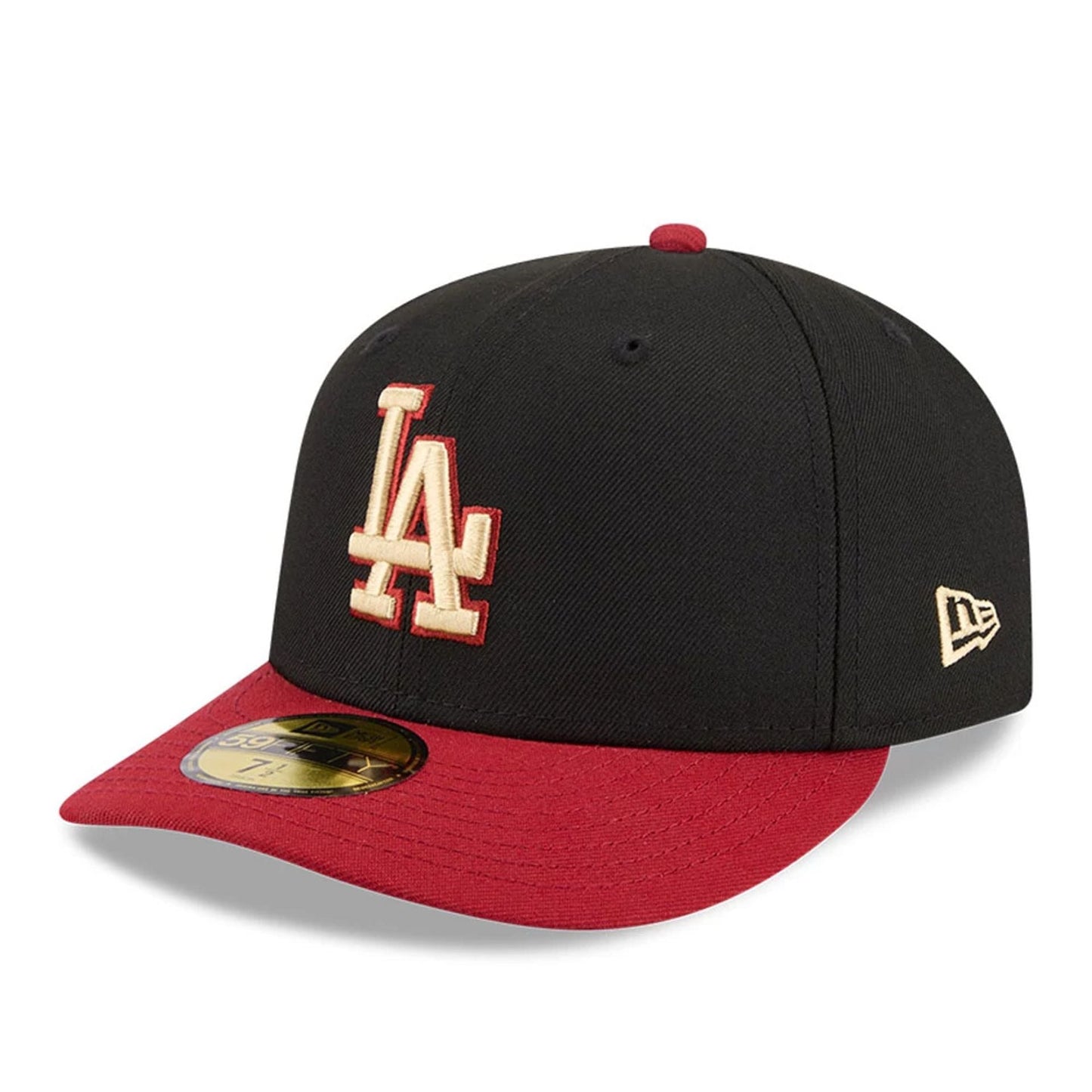 Pictured is this MLB Team Cards LA Dodgers 59FIFTY Fitted cap in black. 4