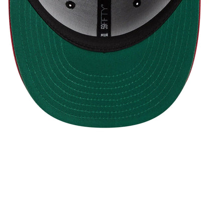 Pictured is this MLB Team Cards LA Dodgers 59FIFTY Fitted cap in black. 2