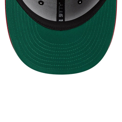 Pictured is this MLB Team Cards LA Dodgers 59FIFTY Fitted cap in black. 2