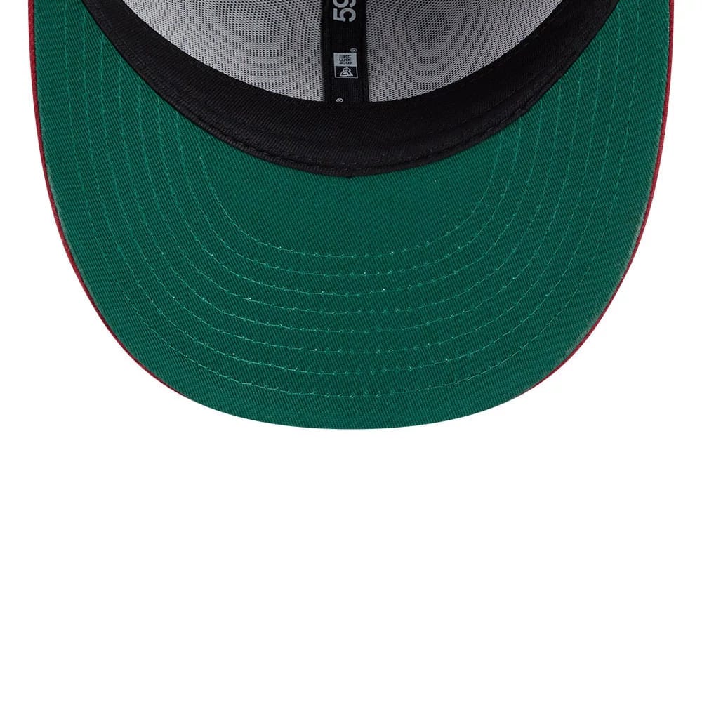 Pictured is this MLB Team Cards LA Angels 59FIFTY Fitted cap in black. 2