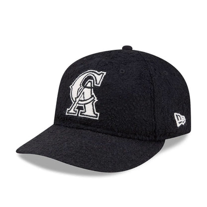 Pictured is this MLB X Moon LA Angels Retro Crown 9FIFTY cap in navy. 4