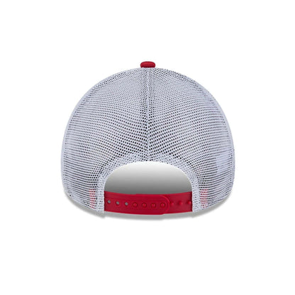 Pictured is this Tom & Jerry Love Cherie 9FORTY A-Frame Trucker cap in red. 5