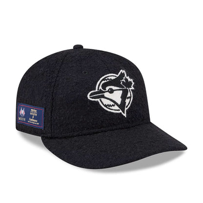 Pictured is this MLB X Moon Toronto Blue Jays Retro Crown 9FIFTY cap in navy. 1