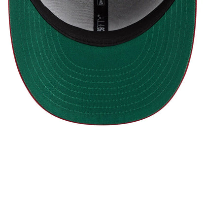 Pictured is this MLB Team Cards Atlanta Braves 59FIFTY Fitted cap in black. 2