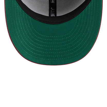 Pictured is this MLB Team Cards Atlanta Braves 59FIFTY Fitted cap in black. 2