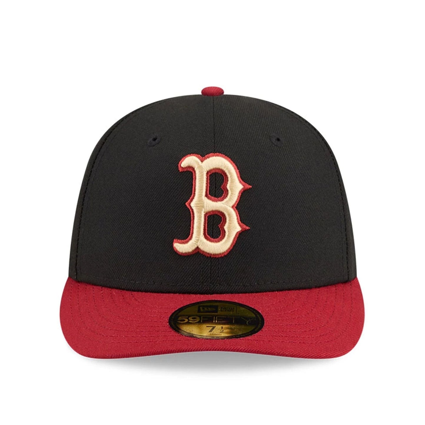 Pictured is this MLB Team Cards Boston Red Sox 59FIFTY Fitted cap in black. 3