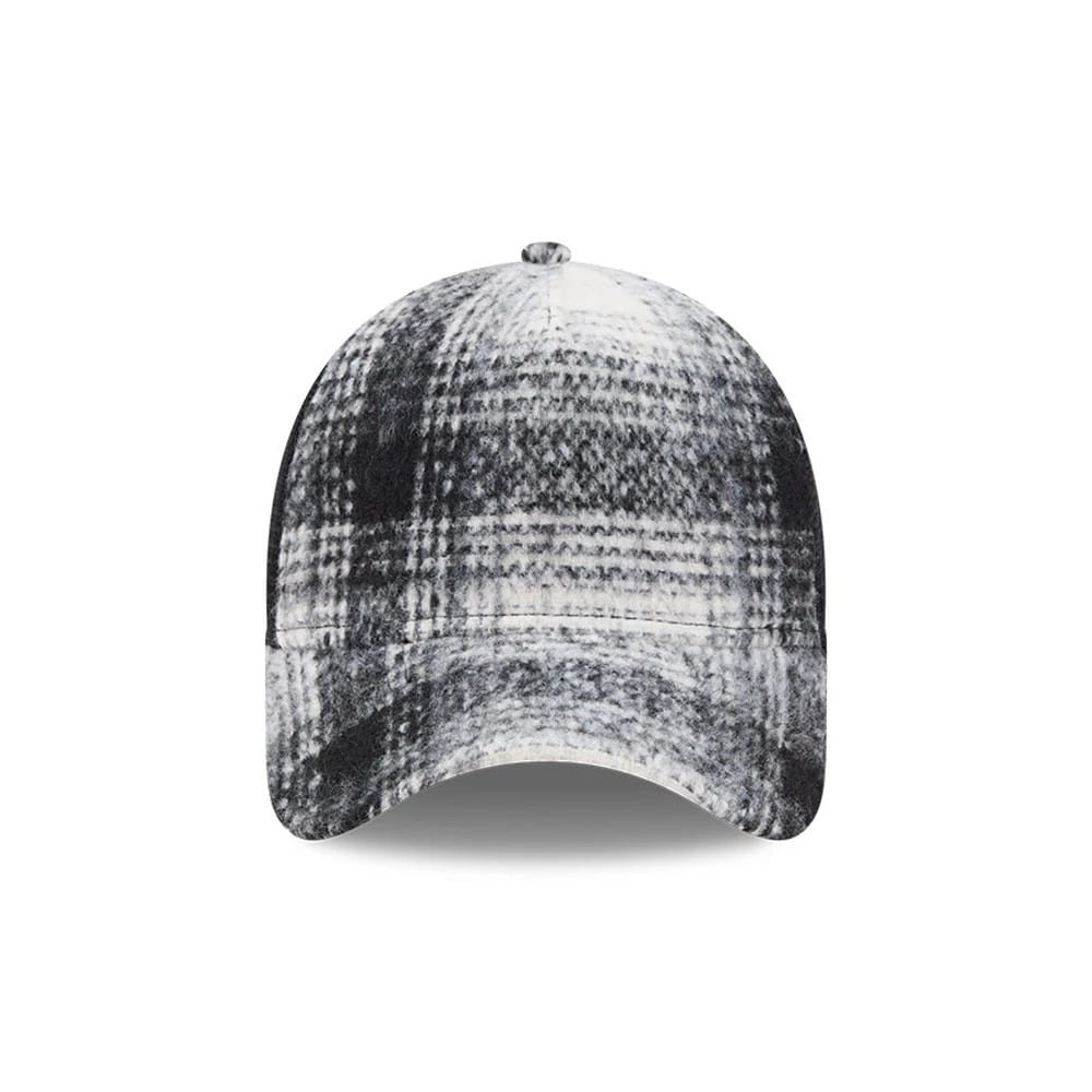 Pictured is this New Era 9FORTY A-Frame Trucker cap in white. 3