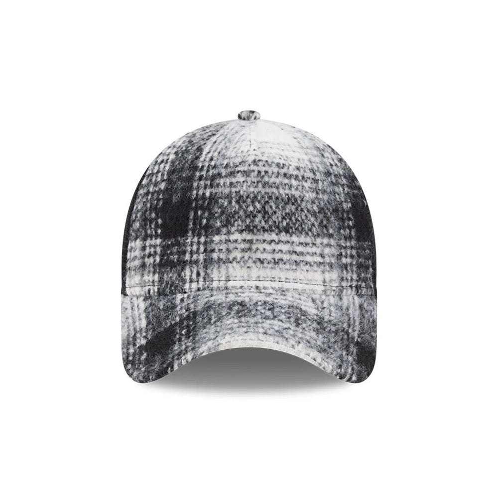 Pictured is this New Era 9FORTY A-Frame Trucker cap in white. 3