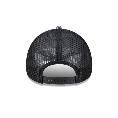 Pictured is this New Era 9FORTY A-Frame Trucker cap in white. 7