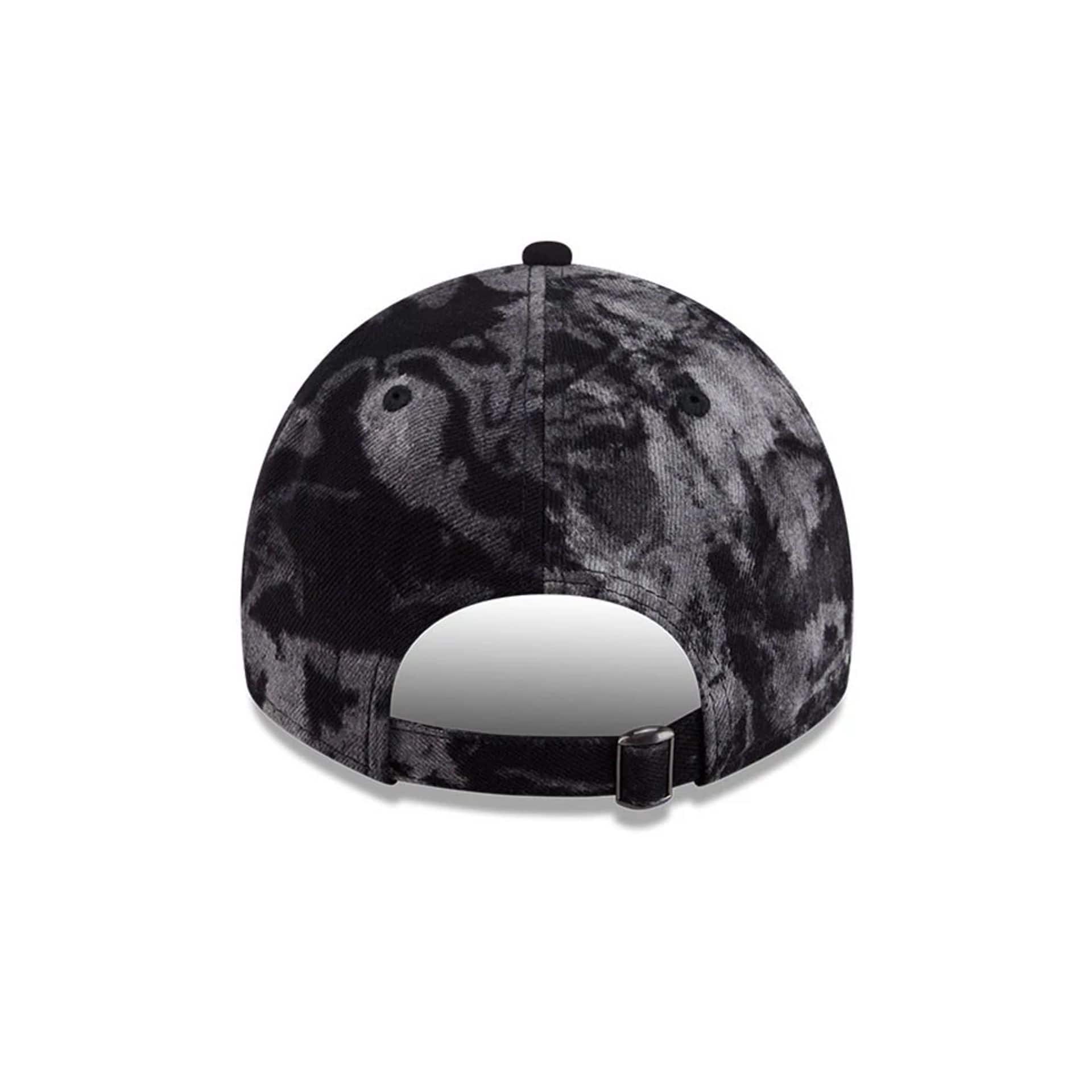 Pictured is this NHL Bleached Denim Boston Bruins 9TWENTY A-Frame cap in black. 6
