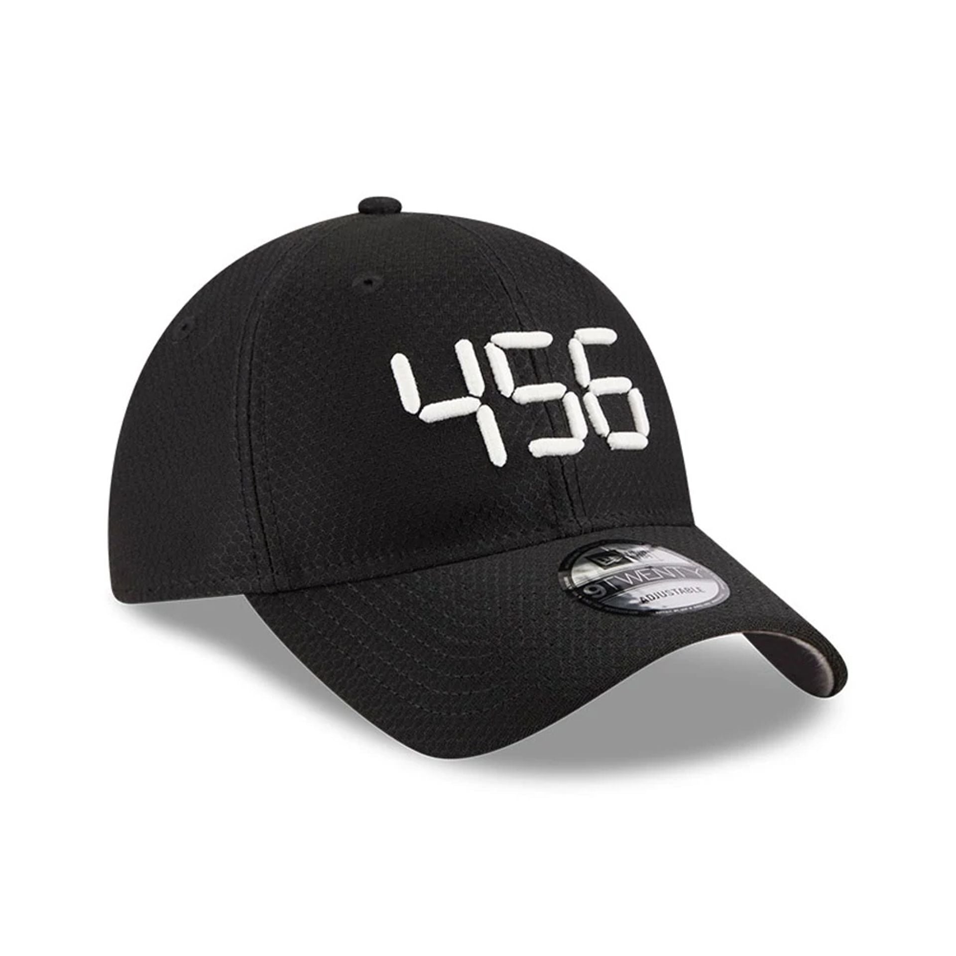 Pictured is this Netflix Squid Game 456 9TWENTY cap in black. 4