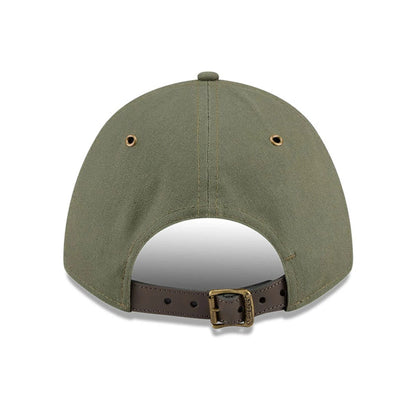 Pictured is this New Era 9FORTY M-Crown cap in green. 2
