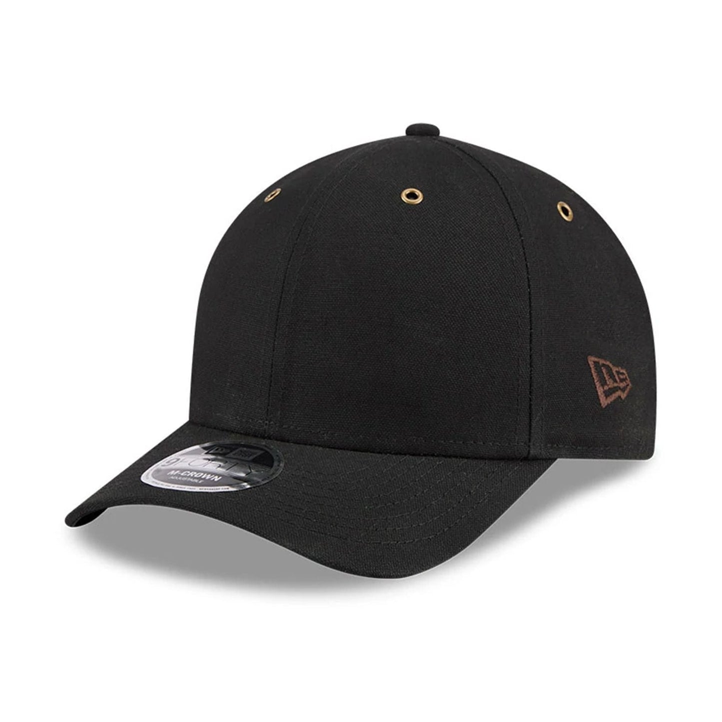 Pictured is this New Era 9FORTY M-Crown cap in black. 1