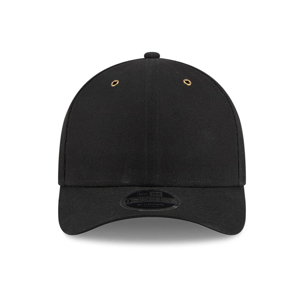 Pictured is this New Era Premium 9FORTY M-Crown cap in black. 3