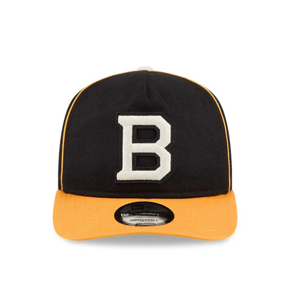 Pictured is this NHL Felt Logo Boston Bruins 19TWENTY cap in black. 3