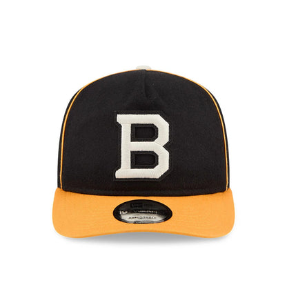Pictured is this NHL Felt Logo Boston Bruins 19TWENTY cap in black. 3