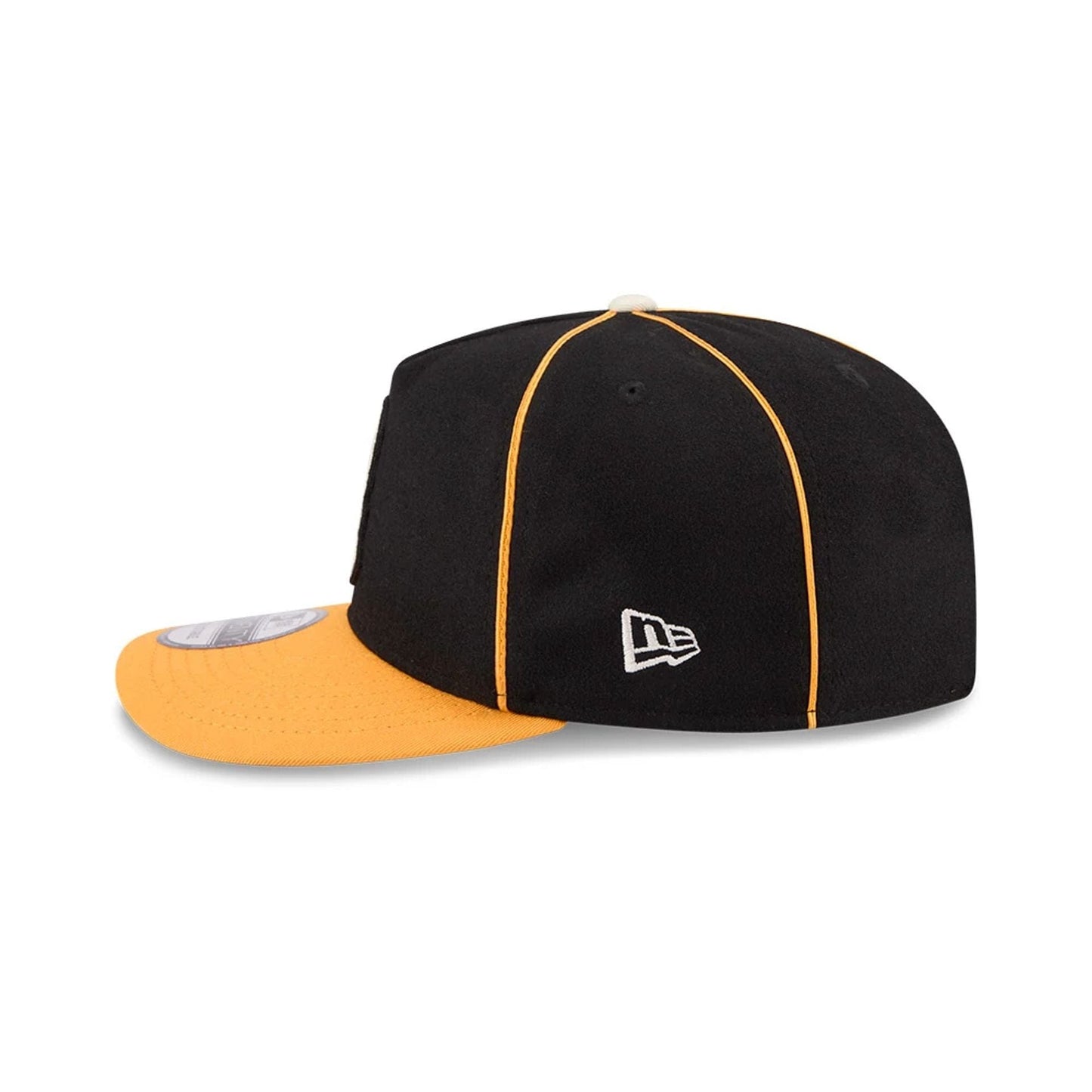 Pictured is this NHL Felt Logo Boston Bruins 19TWENTY cap in black. 6
