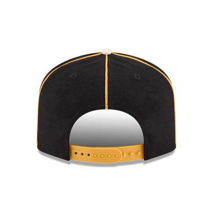 Pictured is this NHL Felt Logo Boston Bruins 19TWENTY cap in black. 7