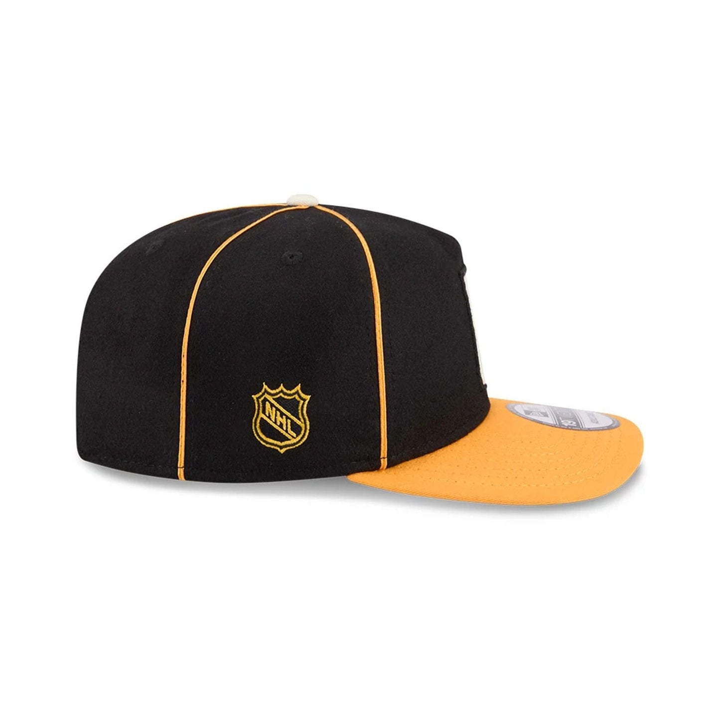 Pictured is this NHL Felt Logo Boston Bruins 19TWENTY cap in black. 5
