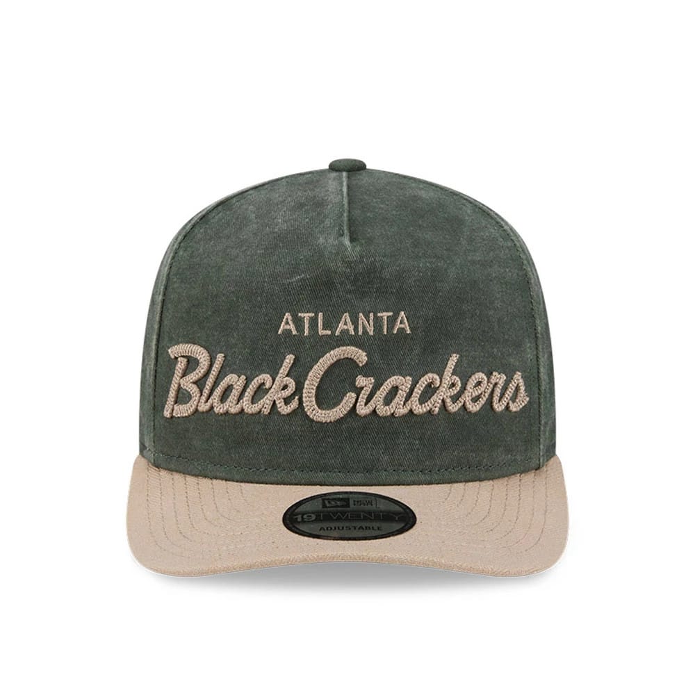 Pictured is this MLB Negro League Atlanta Black Crackers 19TWENTY cap in dark green. 3