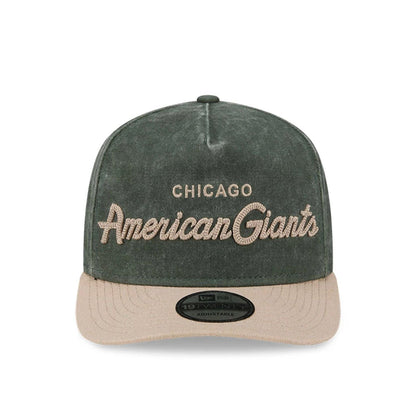 Pictured is this MLB Negro League Chicago American Giants 19TWENTY cap in dark green. 3