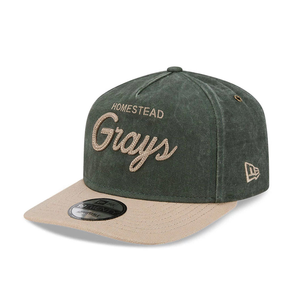 Pictured is this MLB Negro League Homestead Grays 19TWENTY cap in dark green. 3