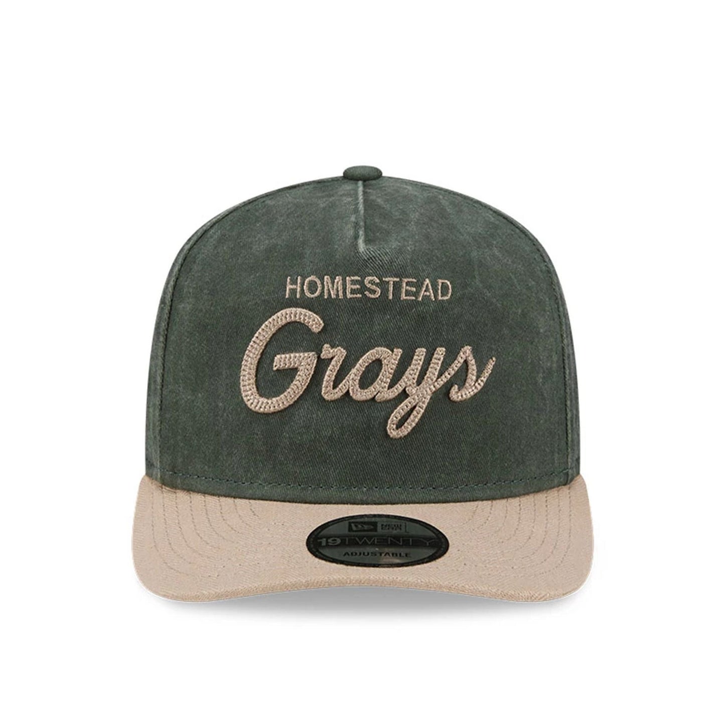 Pictured is this MLB Negro League Homestead Grays 19TWENTY cap in dark green. 3