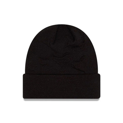 Pictured is this Tom & Jerry Key To My Heart Cuff Knit Beanie hat in black. 2