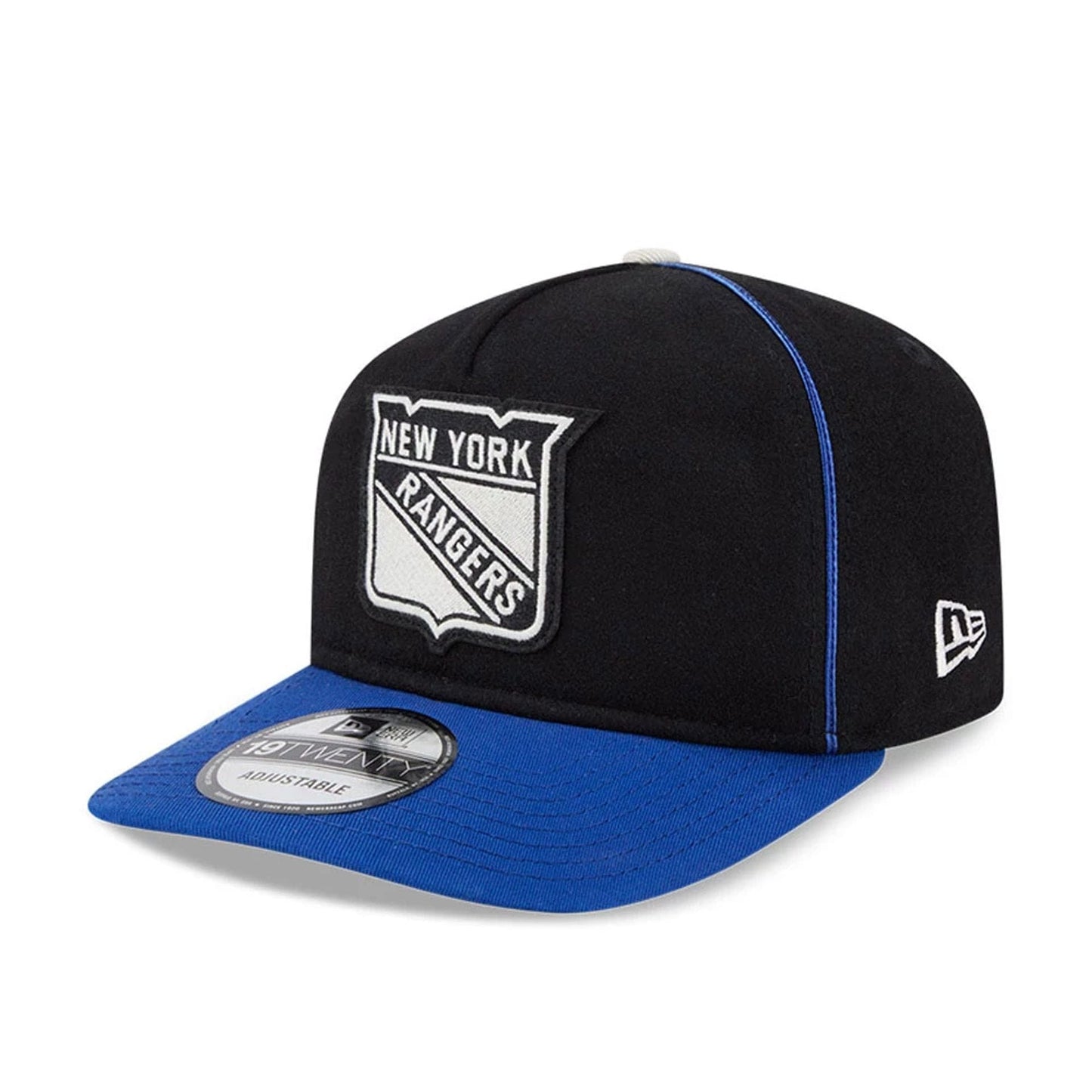 Pictured is this NHL Felt Logo New York Rangers 19TWENTY cap in blue. 4