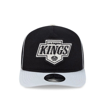 Pictured is this NHL Felt Logo LA Kings 19TWENTY cap in black. 3