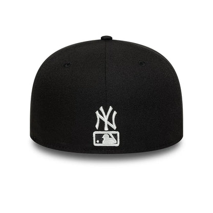 Pictured is this MLB Faux Pearl New York Yankees 59FIFTY Fitted cap in black. 5