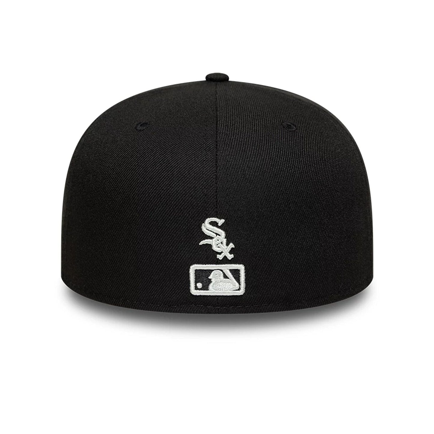 Pictured is this MLB Faux Pearl Chicago White Sox 59FIFTY Fitted cap in black. 5