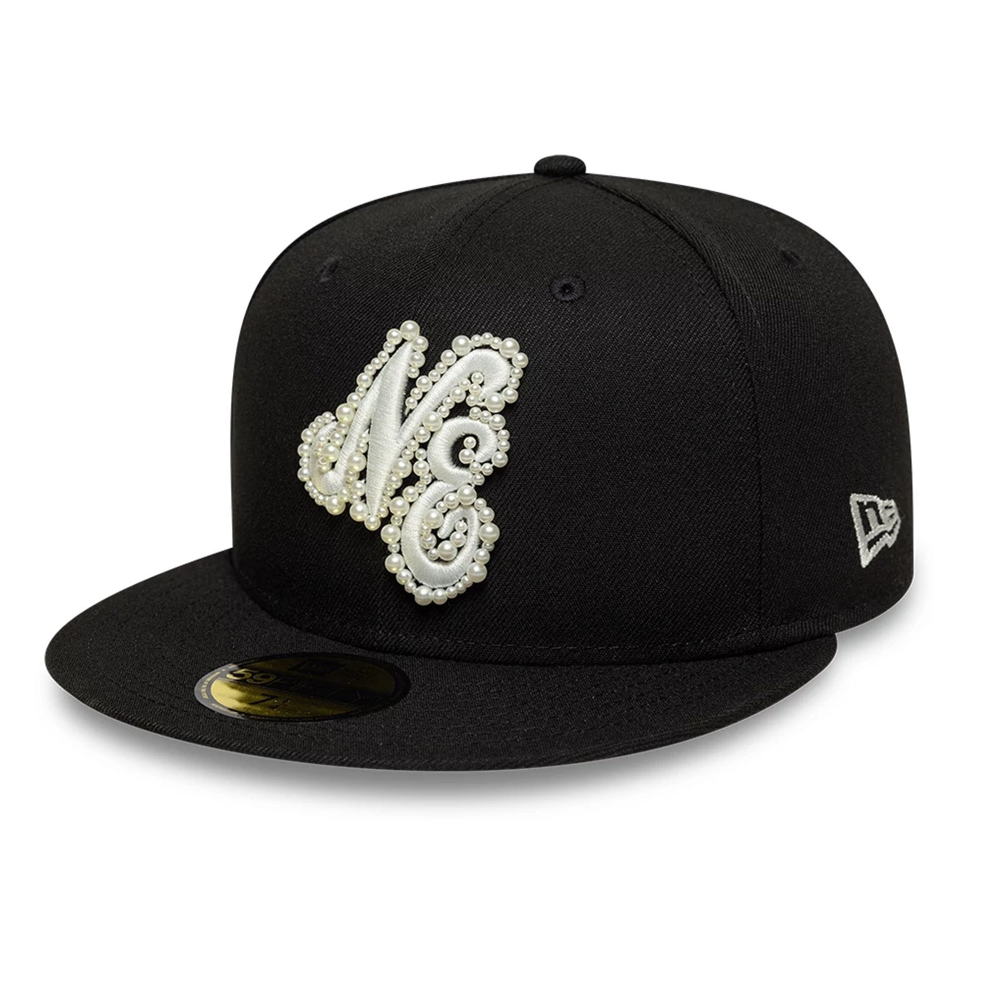 New Era Faux Pearl Black 59FIFTY Fitted Cap | NEC UK