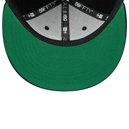 Pictured is this New Era Faux Pearl 59FIFTY Fitted cap in black. 2