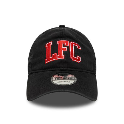 Pictured is this Wordmark Liverpool FC 9TWENTY cap in black. 3