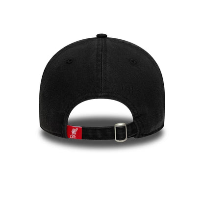 Pictured is this Wordmark Liverpool FC 9TWENTY cap in black. 2