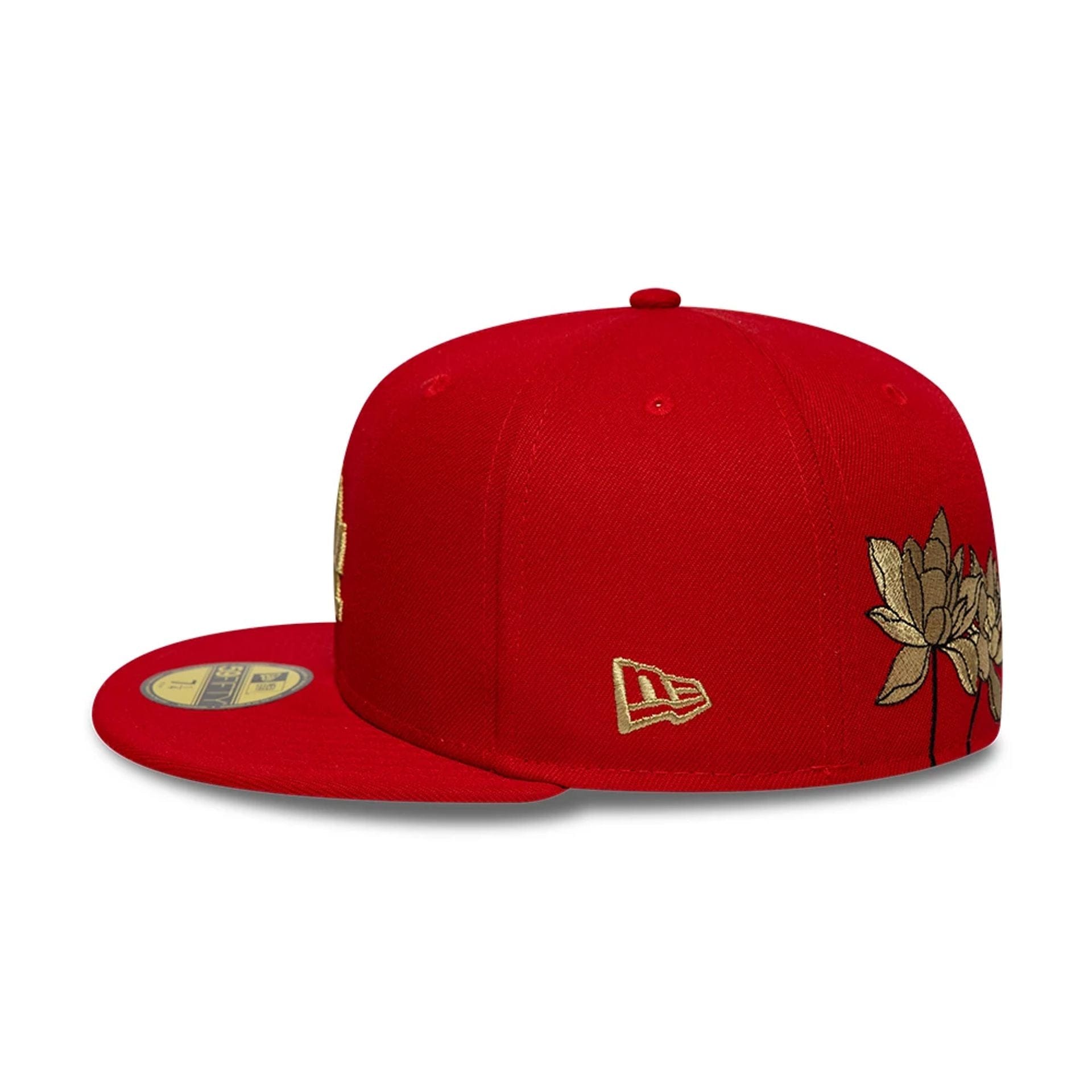 Pictured is this MLB Horseshoe LA Dodgers 59FIFTY Fitted cap in red. 6